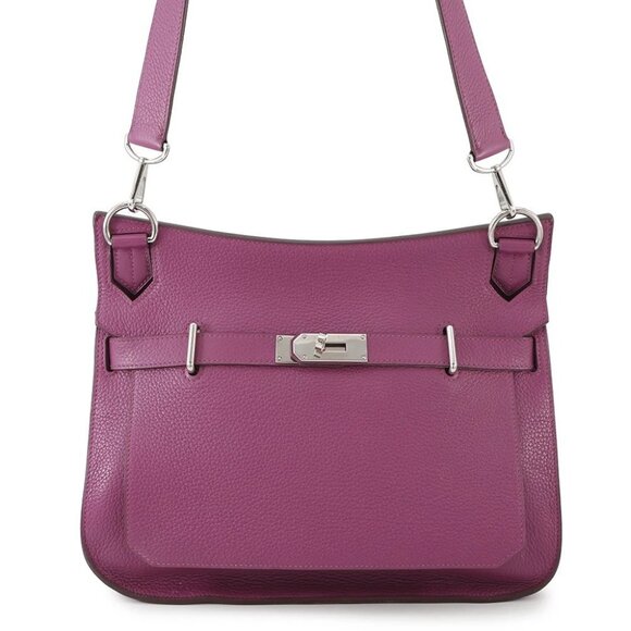 HERMES Jypsiere Size 34 Taurillon Clemence Tosca - Picture 2 of 16